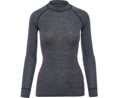 Termo marškinėliai Thermowave mot. Merino Active warm ilgom rankovėm pilka