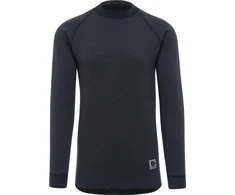 Termo marškinėliai Thermowave vyr. Merino 3in1 ilgom rankovėm tamsiai pilki