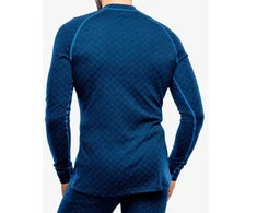 Termo marškinėliai Thermowave vyr. Merino Xtreme ilgom rankovėm mėlyni