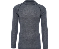 Termo marškinėliai Thermowave vyr. Merino Active warm ilgom rankovėm pilka