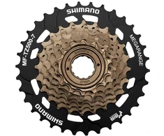 Žvaigždžių blokas Shimano Sprocket 7s MF-TZ500 14-16-18-20-22-24-28T
