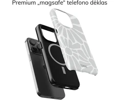 Coveris Telefono dėklas Magsafe "Abstract Bloomscape" iPhone 12-17, Samsung S22-26, Google Pixel 10/Pro/ProXL modeliams