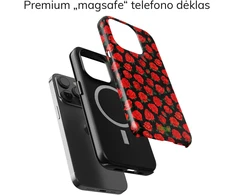 Coveris Telefono dėklas Magsafe "Amore" iPhone 12-17, Samsung S22-26, Google Pixel 10/Pro/ProXL modeliams