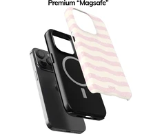Coveris Telefono dėklas Magsafe "Blushwave" iPhone 12-17, Samsung S22-26, Google Pixel 10/Pro/ProXL modeliams