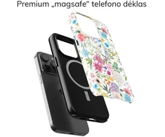 Coveris Telefono dėklas Magsafe "Bouquet-7" iPhone 12-17, Samsung S22-26, Google Pixel 10/Pro/ProXL modeliams
