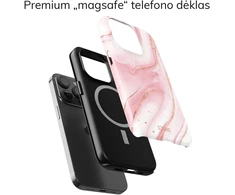 Coveris Telefono dėklas Magsafe "Candyfloss" iPhone 12-17, Samsung S22-26, Google Pixel 10/Pro/ProXL modeliams