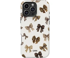 Coveris Telefono dėklas Magsafe "Chic Bows" iPhone 12-17, Samsung S22-26, Google Pixel 10/Pro/ProXL modeliams