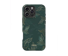Coveris Telefono dėklas Magsafe "Drawn Leafs" iPhone 12-17, Samsung S22-26, Google Pixel 10/Pro/ProXL modeliams