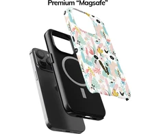 Coveris Telefono dėklas Magsafe "Fleur" iPhone 12-17, Samsung S22-26, Google Pixel 10/Pro/ProXL modeliams
