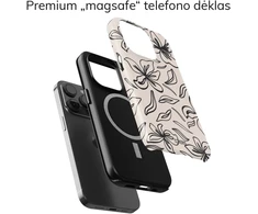 Coveris Telefono dėklas Magsafe "GardenGlam" iPhone 12-17, Samsung S22-26, Google Pixel 10/Pro/ProXL modeliams