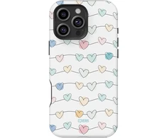 Coveris Telefono dėklas Magsafe "Heart Trails" iPhone 12-17, Samsung S22-26, Google Pixel 10/Pro/ProXL modeliams