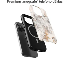 Coveris Telefono dėklas Magsafe "Heaven Marble" iPhone 12-17, Samsung S22-26, Google Pixel 10/Pro/ProXL modeliams