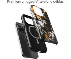 Coveris Telefono dėklas Magsafe "Honey" iPhone 12-17, Samsung S22-26, Google Pixel 10/Pro/ProXL modeliams