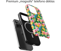 Coveris Telefono dėklas Magsafe "Islander" iPhone 12-17, Samsung S22-26, Google Pixel 10/Pro/ProXL modeliams