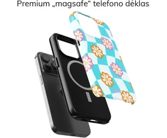 Coveris Telefono dėklas Magsafe "Jolly" iPhone 12-17, Samsung S22-26, Google Pixel 10/Pro/ProXL modeliams