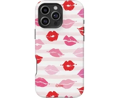 Coveris Telefono dėklas Magsafe "Kisses" iPhone 12-17, Samsung S22-26, Google Pixel 10/Pro/ProXL modeliams