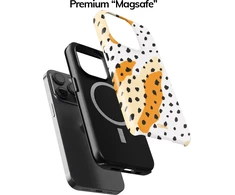 Coveris Telefono dėklas Magsafe "Leopardine" iPhone 12-17, Samsung S22-26, Google Pixel 10/Pro/ProXL modeliams