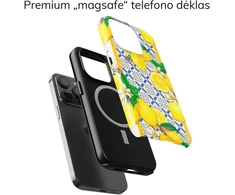 Coveris Telefono dėklas Magsafe "Limoncello Dreams" iPhone 12-17, Samsung S22-26, Google Pixel 10/Pro/ProXL modeliams