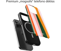 Coveris Telefono dėklas Magsafe "Linear" iPhone 12-17, Samsung S22-26, Google Pixel 10/Pro/ProXL modeliams