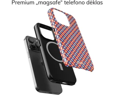 Coveris Telefono dėklas Magsafe "Majestic" iPhone 12-17, Samsung S22-26, Google Pixel 10/Pro/ProXL modeliams