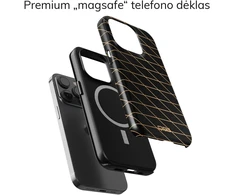 Coveris Telefono dėklas Magsafe "Menseful" iPhone 12-17, Samsung S22-26, Google Pixel 10/Pro/ProXL modeliams