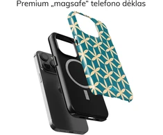 Coveris Telefono dėklas Magsafe "Mentality" iPhone 12-17, Samsung S22-26, Google Pixel 10/Pro/ProXL modeliams