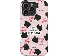 Coveris Telefono dėklas Magsafe "Meow" iPhone 12-17, Samsung S22-26, Google Pixel 10/Pro/ProXL modeliams