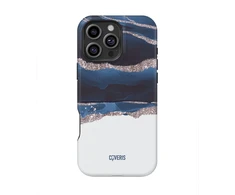 Coveris Telefono dėklas Magsafe "Midnight strata" iPhone 12-17, Samsung S22-26, Google Pixel 10/Pro/ProXL modeliams