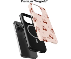 Coveris Telefono dėklas Magsafe "Mon chéri" iPhone 12-17, Samsung S22-26, Google Pixel 10/Pro/ProXL modeliams
