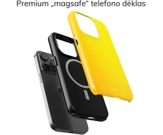 Coveris Telefono dėklas Magsafe "Mono Mood" iPhone 12-17, Samsung S22-26, Google Pixel 10/Pro/ProXL modeliams