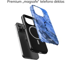 Coveris Telefono dėklas Magsafe "Ocean" iPhone 12-17, Samsung S22-26, Google Pixel 10/Pro/ProXL modeliams