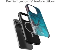 Coveris Telefono dėklas Magsafe "Ocean Rocks" iPhone 12-17, Samsung S22-26, Google Pixel 10/Pro/ProXL modeliams