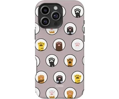 Coveris Telefono dėklas Magsafe "Paws" iPhone 12-17, Samsung S22-26, Google Pixel 10/Pro/ProXL modeliams
