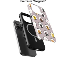 Coveris Telefono dėklas Magsafe "Paws" iPhone 12-17, Samsung S22-26, Google Pixel 10/Pro/ProXL modeliams