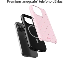 Coveris Telefono dėklas Magsafe "Peachy Keen" iPhone 12-17, Samsung S22-26, Google Pixel 10/Pro/ProXL modeliams