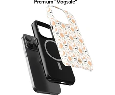 Coveris Telefono dėklas Magsafe "Peachy" iPhone 12-17, Samsung S22-26, Google Pixel 10/Pro/ProXL modeliams