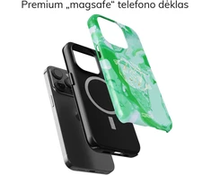 Coveris Telefono dėklas Magsafe "Pisces" iPhone 12-17, Samsung S22-26, Google Pixel 10/Pro/ProXL modeliams