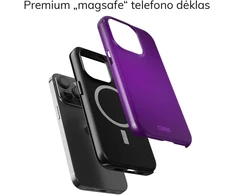 Coveris Telefono dėklas Magsafe "Pop of one" iPhone 12-17, Samsung S22-26, Google Pixel 10/Pro/ProXL modeliams