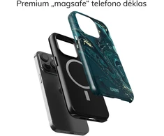 Coveris Telefono dėklas Magsafe "Pure" iPhone 12-17, Samsung S22-26, Google Pixel 10/Pro/ProXL modeliams