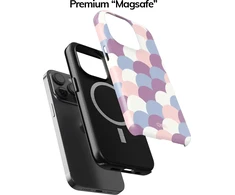 Coveris Telefono dėklas Magsafe "Ripple" iPhone 12-17, Samsung S22-26, Google Pixel 10/Pro/ProXL modeliams