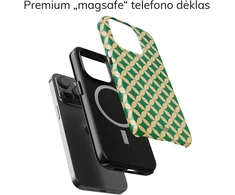 Coveris Telefono dėklas Magsafe "Royal" iPhone 12-17, Samsung S22-26, Google Pixel 10/Pro/ProXL modeliams