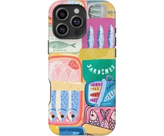 Coveris Telefono dėklas Magsafe "Sardines" iPhone 12-17, Samsung S22-26, Google Pixel 10/Pro/ProXL modeliams