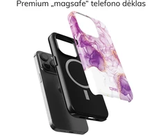 Coveris Telefono dėklas Magsafe "Silk" iPhone 12-17, Samsung S22-26, Google Pixel 10/Pro/ProXL modeliams