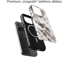 Coveris Telefono dėklas Magsafe "Spatter" iPhone 12-17, Samsung S22-26, Google Pixel 10/Pro/ProXL modeliams