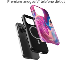 Coveris Telefono dėklas Magsafe "Spiritual" iPhone 12-17, Samsung S22-26, Google Pixel 10/Pro/ProXL modeliams
