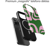 Coveris Telefono dėklas Magsafe "Summer Coctail" iPhone 12-17, Samsung S22-26, Google Pixel 10/Pro/ProXL modeliams
