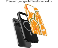 Coveris Telefono dėklas Magsafe "Sunburst Florals" iPhone 12-17, Samsung S22-26, Google Pixel 10/Pro/ProXL modeliams