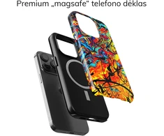 Coveris Telefono dėklas Magsafe "Sunset" iPhone 12-17, Samsung S22-26, Google Pixel 10/Pro/ProXL modeliams