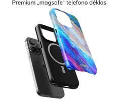 Coveris Telefono dėklas Magsafe "Surf" iPhone 12-17, Samsung S22-26, Google Pixel 10/Pro/ProXL modeliams