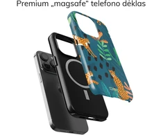 Coveris Telefono dėklas Magsafe "Tiger3" iPhone 12-17, Samsung S22-26, Google Pixel 10/Pro/ProXL modeliams